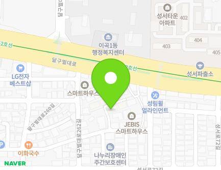 16-8 Dalgubeol-daero 264an-gil, Dalseo-gu, Daegu, Republic of Korea Map