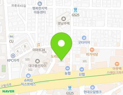 10 Dalgubeol-daero 305-gil, Dalseo-gu, Daegu, Republic of Korea Map