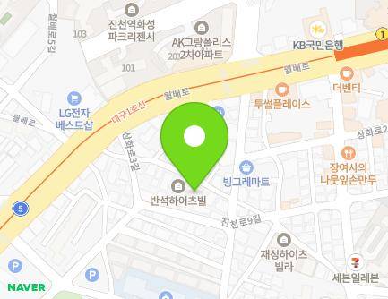 93-7 Sanghwa-ro 9-gil, Dalseo-gu, Daegu, Republic of Korea Map