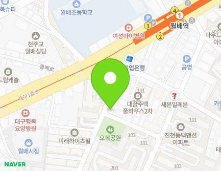 15 Wolbae-ro 28an-gil, Dalseo-gu, Daegu, Republic of Korea Map