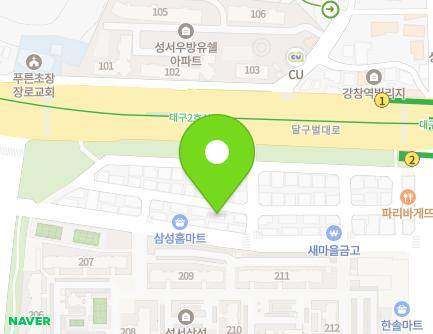 88 Hosan-ro 29-gil, Dalseo-gu, Daegu, Republic of Korea Map
