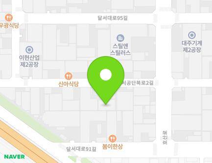 66 Seongseogongdanbuk-ro 2-gil, Dalseo-gu, Daegu, Republic of Korea Map
