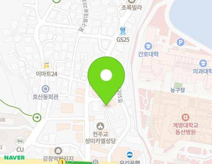 26-8 Dalgubeol-daero 203-gil, Dalseo-gu, Daegu, Republic of Korea Map