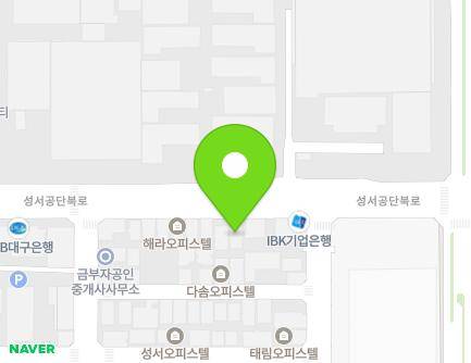 154 Seongseogongdanbuk-ro, Dalseo-gu, Daegu, Republic of Korea Map