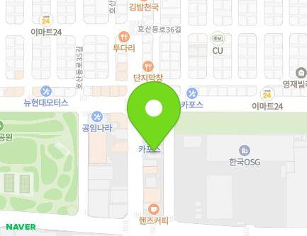 158 Hosandong-ro, Dalseo-gu, Daegu, Republic of Korea Map