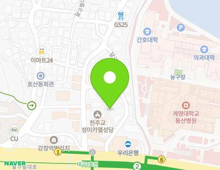 9-8 Dalgubeol-daero 205-gil, Dalseo-gu, Daegu, Republic of Korea Map