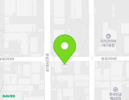 24 Dalseong2cha 4-ro, Guji-myeon, Dalseong-gun, Daegu, Republic of Korea Map