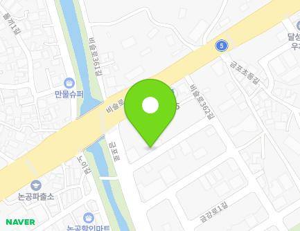 7-17 Geumpo-ro, Nongong-eup, Dalseong-gun, Daegu, Republic of Korea Map