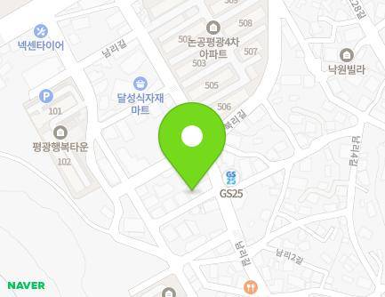26-2 Namni-gil, Nongong-eup, Dalseong-gun, Daegu, Republic of Korea Map