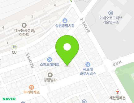 6-20 Nongong-ro 23-gil, Nongong-eup, Dalseong-gun, Daegu, Republic of Korea Map