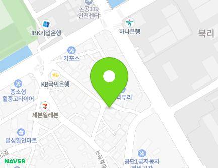 14-4 Nongongjungang-ro 32-gil, Nongong-eup, Dalseong-gun, Daegu, Republic of Korea Map