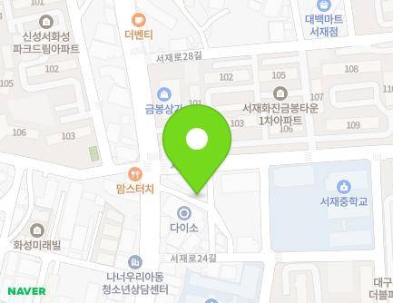 4 Seojae-ro 26-gil, Dasa-eup, Dalseong-gun, Daegu, Republic of Korea Map