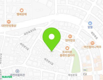 14-5 Secheonbuk-ro 7-gil, Dasa-eup, Dalseong-gun, Daegu, Republic of Korea Map