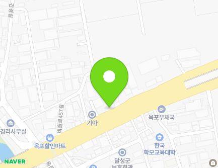 2293 Biseul-ro, Okpo-eup, Dalseong-gun, Daegu, Republic of Korea Map
