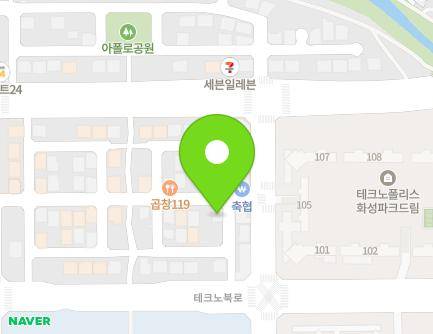 26 Techno jungang-daero 6-gil, Yuga-eup, Dalseong-gun, Daegu, Republic of Korea Map