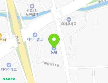 43 Biseul-ro 64-gil, Yuga-eup, Dalseong-gun, Daegu, Republic of Korea Map