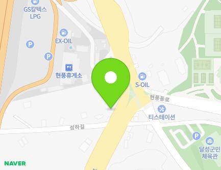 725 Biseul-ro, Hyeonpung-eup, Dalseong-gun, Daegu, Republic of Korea Map
