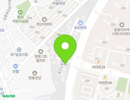 33-1 Technobuk-ro, Hyeonpung-eup, Dalseong-gun, Daegu, Republic of Korea Map