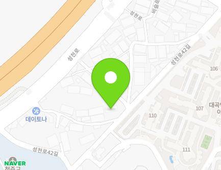 31 Seongcheon-ro 42-gil, Hwawon-eup, Dalseong-gun, Daegu, Republic of Korea Map