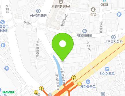 17-8 Seonghwa-ro, Hwawon-eup, Dalseong-gun, Daegu, Republic of Korea Map