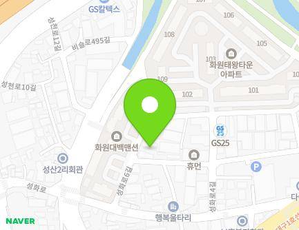 12 Seonghwa-ro 6-gil, Hwawon-eup, Dalseong-gun, Daegu, Republic of Korea Map