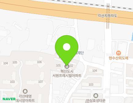 21-8 Banyawolbuk-ro 27-gil, Dong-gu, Daegu, Republic of Korea Map