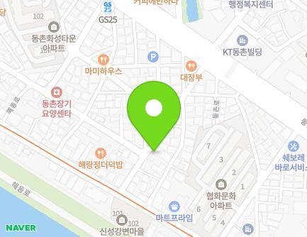 173-13 Haedong-ro, Dong-gu, Daegu, Republic of Korea Map