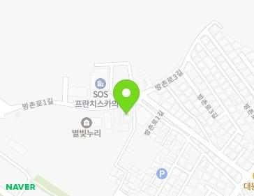 16-2 Bangchon-ro 1-gil, Dong-gu, Daegu, Republic of Korea Map