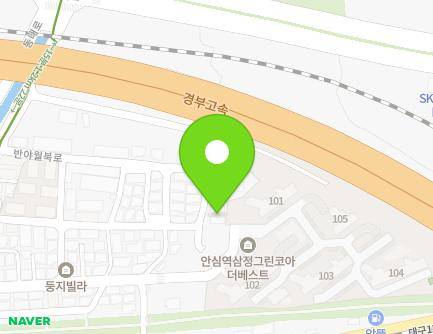 375-9 Banyawolbuk-ro, Dong-gu, Daegu, Republic of Korea Map