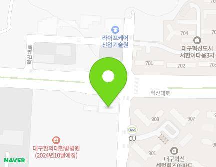 440 Hyeoksin-daero, Dong-gu, Daegu, Republic of Korea Map