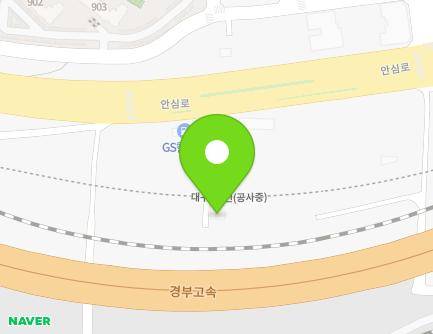 586-9 Ansim-ro, Dong-gu, Daegu, Republic of Korea Map