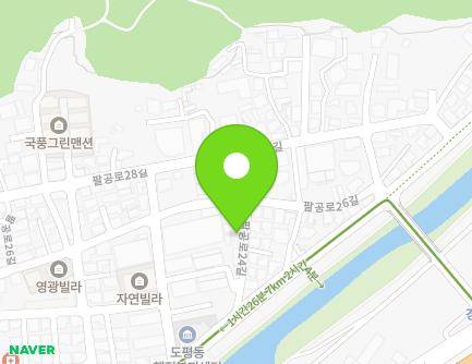 181-13 Palgong-ro 24-gil, Dong-gu, Daegu, Republic of Korea Map