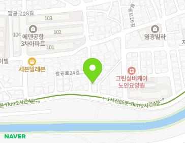 121 Palgong-ro 24-gil, Dong-gu, Daegu, Republic of Korea Map