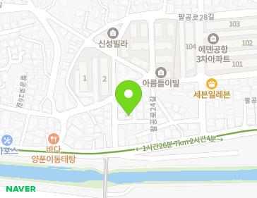 36-11 Palgong-ro 26-gil, Dong-gu, Daegu, Republic of Korea Map