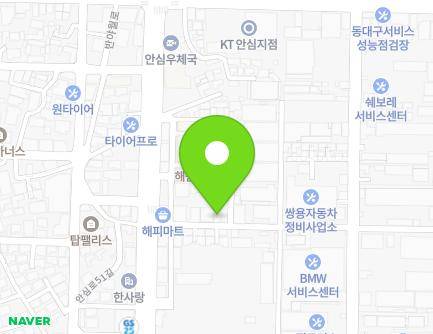 45 Ansim-ro 53-gil, Dong-gu, Daegu, Republic of Korea Map