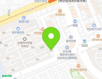 1 Dongho-ro 3-gil, Dong-gu, Daegu, Republic of Korea Map