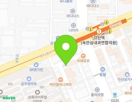 20 Dongho-ro 3-gil, Dong-gu, Daegu, Republic of Korea Map
