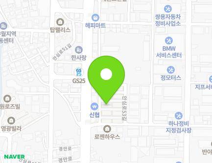 27-1 Ansim-ro 53-gil, Dong-gu, Daegu, Republic of Korea Map