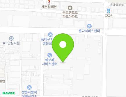 266 Banyawol-ro, Dong-gu, Daegu, Republic of Korea Map