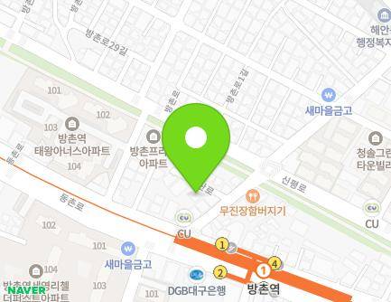 5-1 Dunsan-ro, Dong-gu, Daegu, Republic of Korea Map