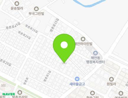 145-4 Bangchon-ro 1-gil, Dong-gu, Daegu, Republic of Korea Map