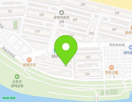70-1 Hwarang-ro 88-gil, Dong-gu, Daegu, Republic of Korea Map