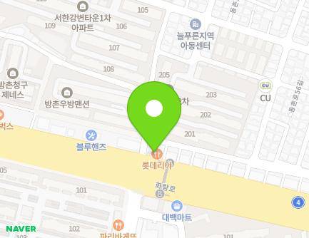 409 Hwarang-ro, Dong-gu, Daegu, Republic of Korea Map