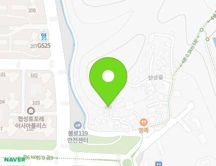 7-7 Dansan-gil, Dong-gu, Daegu, Republic of Korea Map