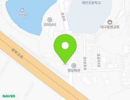 37-1 Otgol-ro, Dong-gu, Daegu, Republic of Korea Map
