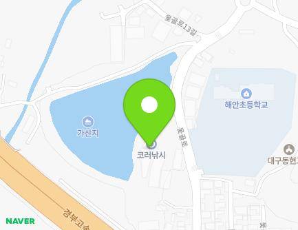59 Otgol-ro, Dong-gu, Daegu, Republic of Korea Map