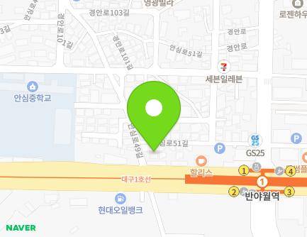 249 Ansim-ro, Dong-gu, Daegu, Republic of Korea Map