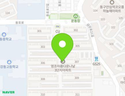 132 Dongho-ro, Dong-gu, Daegu, Republic of Korea Map