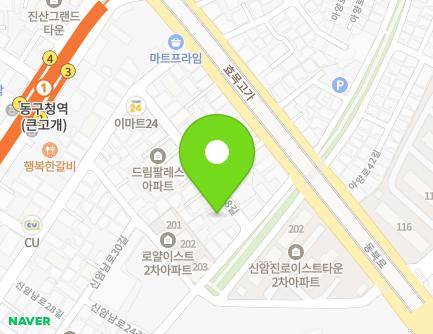 80-30 Sinamnam-ro 28-gil, Dong-gu, Daegu, Republic of Korea Map