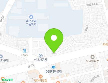 5 Ayang-ro, Dong-gu, Daegu, Republic of Korea Map